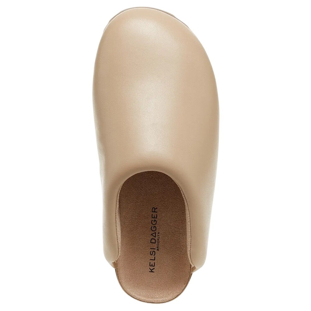 KELSI DAGGER Brooklyn Anthropologie Size 9.5 Chai Flip Water Resistant Mules